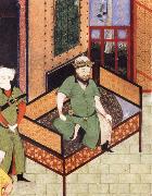 Sultan Husayn on this throne unknow artist